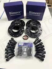 BIMECC ALLOY WHEEL SPACERS 12mm / 15mm BOLTS + LOCKS FITS BMW M3 G80 / M4 G82/83