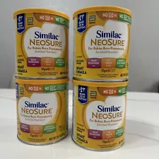 4 Similac Neosure Powder Formula 13.1.oz Cans for Premature Exp 2/2026‼️ Fresh