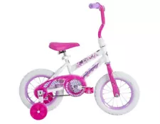 Huffy 12 in. Sea Star Kids Bike for Girls Ages 3 - 5 Years, Child, White