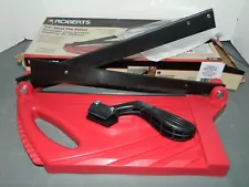 EXCELLENT Condition Roberts 12" Vinyl Tile Cutter Model 10-895 FREE SHIP