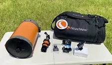 New ListingCelestron 8 Vintage Orange Tube Schmidt-Cassegrain 2000mm f/10 - Serviced!