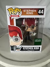 Funko Pop! #44 Stephen King With Book (Exclusive) Barnes and Noble See Photos