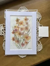 Original Watercolor - Loose Floral