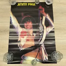 Vintage Jimmy Page original Poster 1241 NOS UNUSED 19x27" P30