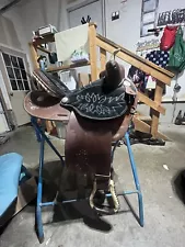 Dakota 15" Western Barrel Saddle