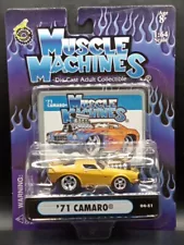 Muscle Machines 71 Camaro Yellow Black Stripes 04-51