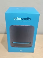 Amazon Echo Studio Smart Speaker - Charcoal & NEW SEALED & FREE SHIPPING