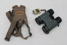 WOW! Vortex 10x32 Viper HD Binoculars - Green Made in Japan w/Cabela's Harness