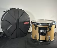 Pearl Masters Studio Drum Platinum Mist - 12” & Opti Mount & Hard Case SKB