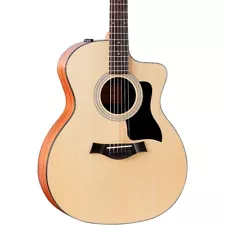 Taylor 114ce Sapele Grand Auditorium Acoustic-Electric Guitar Natural