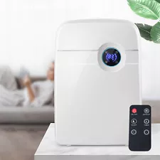 New Listing42w Large Dehumidifier Air Dryer For Home Basements Humidity Remote Control 2.5l