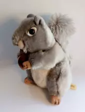 Miyoni Aurora Squirrel Plush American Gray 8" Stuffed Animal Fall Autumn