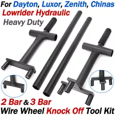 For Dayton Zenith Luxor Chinas Lowrider Wire Wheel Knock Off Tool and Pusher Bar