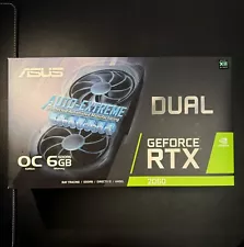 ASUS NVIDIA GeForce RTX 2060 OC Edition 6GB Dual Graphics Card New