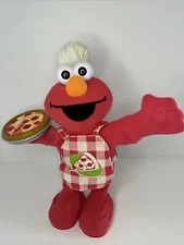 2006 Mattel Singing And Dancing Elmo And The Talking Pizza Pie Sound Is Good