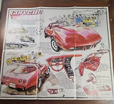 1979 Chevrolet Corvette Original Car Sales Brochure/Poster