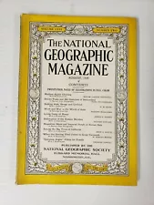 National Geographic Volume LXVI Number TWO AUGUST 1934 (FC46-1)