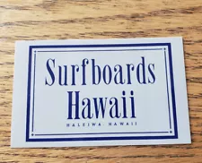 Surfboards Hawaii Dick Brewer Sticker surfing Longboard Vintage Style