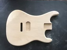 5150 Style Guitar Body in Unfinished Alder wood.