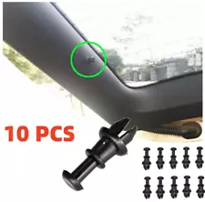 10 For Audi A3 S3 MK2 8P 8V Q5 SQ5 8R Boot Parcel Shelf String Clip Tonneau Hook