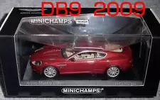 1/43 Aston Martin Db9 Red Meta 2009 V12