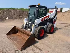 2021 Bobcat S76 Skid Steer Wheel Loader Aux Hyd Q/C Bucket A/C Cab bidadoo