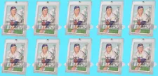 10 PRO MOLD 1952-1956 TOPPS 1-SCREW SCREWDOWN Vintage Baseball CARD UV Case 52