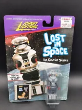 1998 Johnny Lightning LOST IN SPACE Robot B-9 and Film Clip #42 NIP