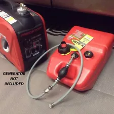 PREDATOR 2000 WATT INVERTER GENERATOR 6 GALLON EXTENDED RUN FUEL SYSTEM read