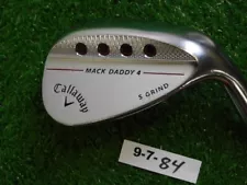 Callaway Mack Daddy 4 MD4 56* 10* Sand Wedge S Grind DG S200 Stiff Steel Jumbo