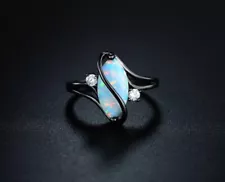 black opal rings for sale