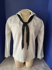 US Navy Sailor White Shirt & Neckerchief 1957 - 58 USS Princeton ( CVS-37 )ðºð¸