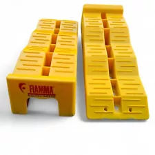 Fiamma Level Up, Levelling Ramps for Motorhome, Caravan, Campervan Yellow