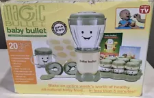 Baby Bullet BBR2001 Food Blender Processor System - Green - Open Box. Never Used