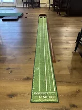 Perfect Practice Golf Putting Green Mat 9’ Read