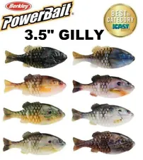 Berkley PowerBait 90mm Gilly 3.5" Soft Body Swimbait Fish - Choose Color