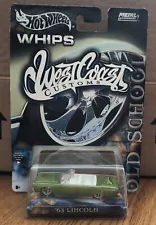 2003 Hot Wheels Whips West Coast Customs '63 Convertible Lincoln Continental