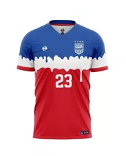 US Soccer Jersey | Size: 2XL | Bomb Pop | Short-Sleeve | New | No. 23