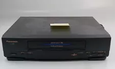 Panasonic PV-4651 VCR 4 Head Omnivision VHS Player Blue Line