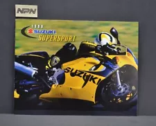 NOS OEM 1999 Suzuki TL100R GSX R750 GSX R600 Motorcycle Dealer Brochure