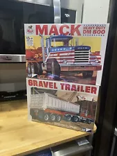 MACK DM 800 DIESEL TRACTOR TRUCK MODEL With Gravel Trailer NEW SEALED