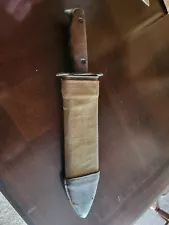 WW1 U.S. Model 1917 Plumb St. Louis Bolo knife, dated 1918 with Scabbard