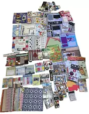 scrapbooking supplies lot used