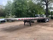 2019 East BST T/A 48’ Aluminum Flatbed Equipment Trailer Spread Axle bidadoo