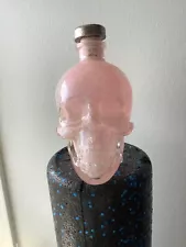 Crystal Head Skull Bottle Lights Up With Fairy Lights Original Cork 750 ML