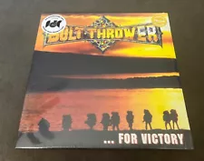 Bolt Thrower-For Victory (Record, 2017) FDR Edition Yellow Colored Vinyl Rare