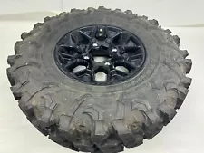 1-2022-24 CAN-AM MAVERICK X3 WHEEL TIRE 30x10x14 MAXXIS CARNIVORE USED WT403.