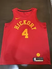 Nike Victor Oladipo Swingman Indiana Pacers Jersey Hickory Sz 48 Large Throwback