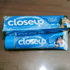 Closeup Blue Cool Mint 120g Breeze Everfresh Toothpaste Germ-Fighting Pack New