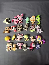 Littlest Pet Shop Random Lot 23 Different Animals Bird Dogs Cats 2008 2007